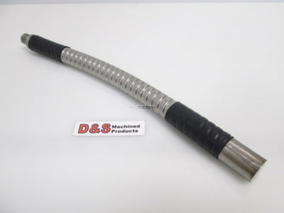 Used Dolan Jenner BXS212 Stainless Sheath Fiber Optic Cable Light Guide 12" Long