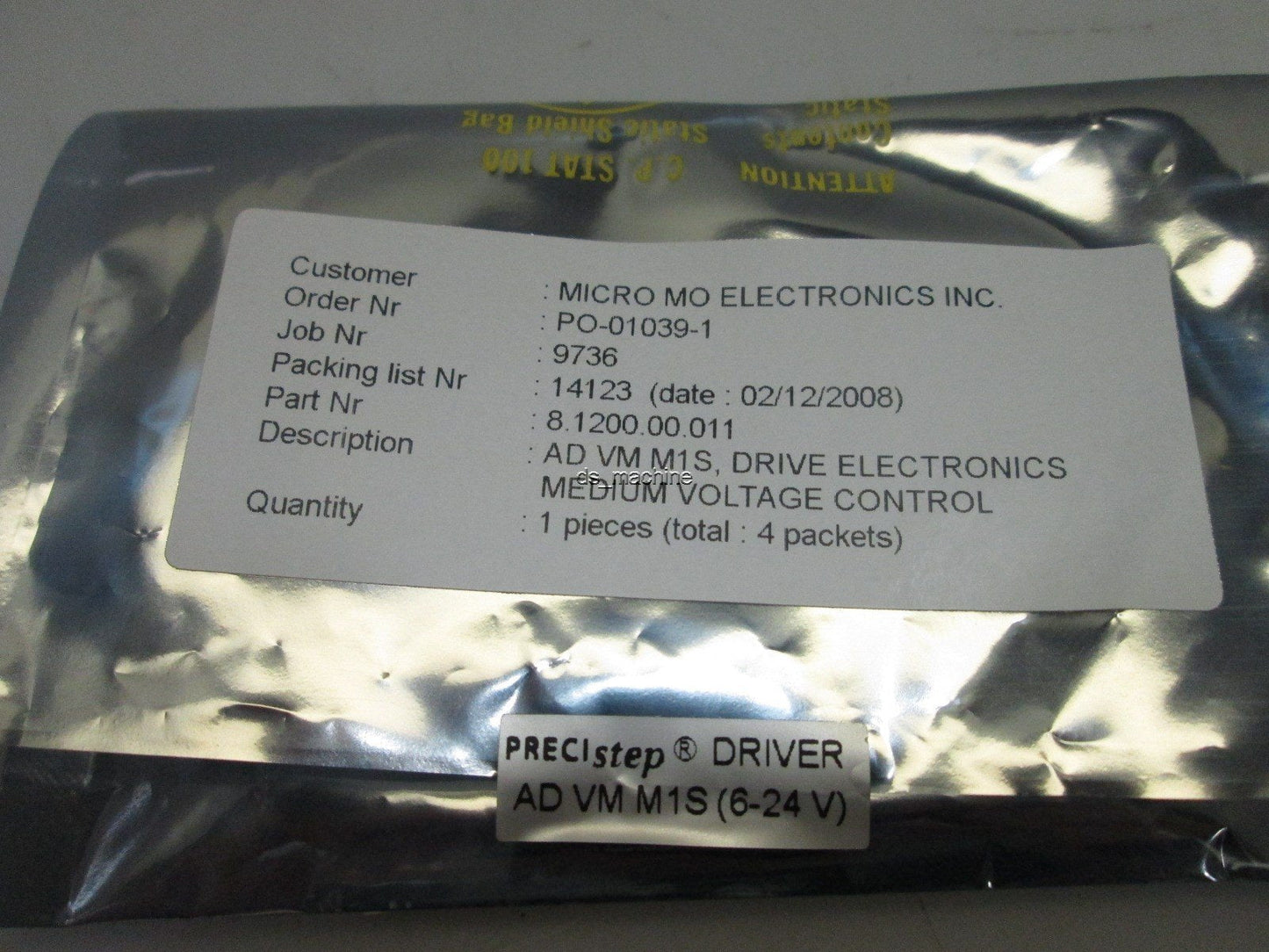 New in Bag PreciStep AD-VM-M1S Medium Voltage Driver for 2-Phase Stepper Motor