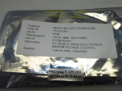 New in Bag PreciStep AD-VM-M1S Medium Voltage Driver for 2-Phase Stepper Motor