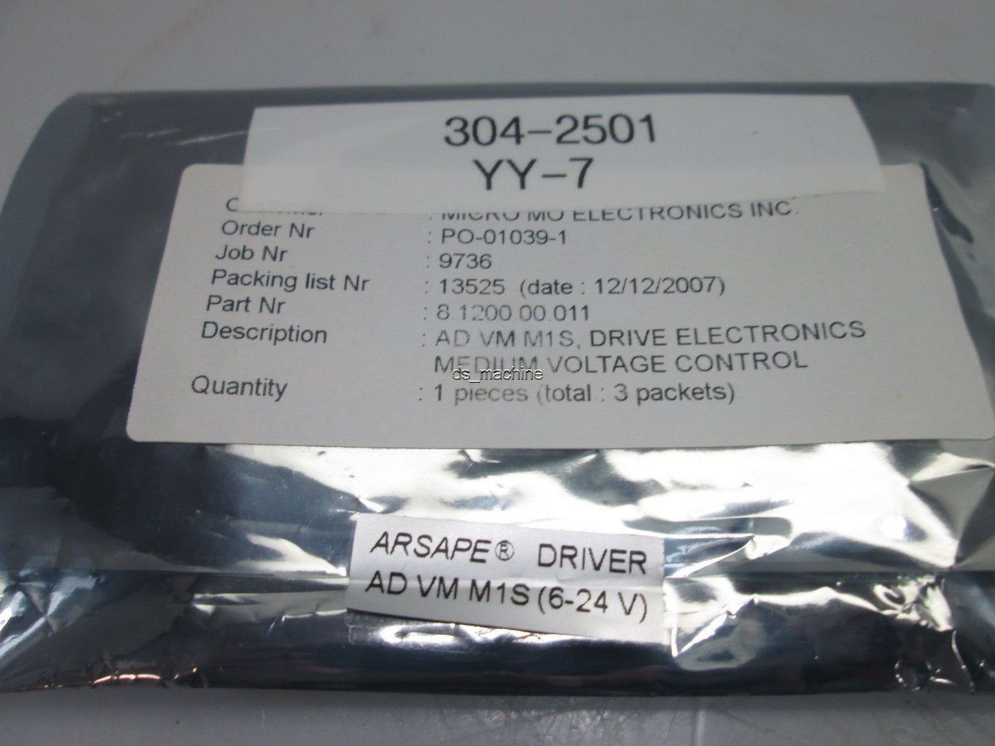 New in Bag Arsape AD-VM-M1S Medium Voltage Driver for 2-Phase Stepper Motor