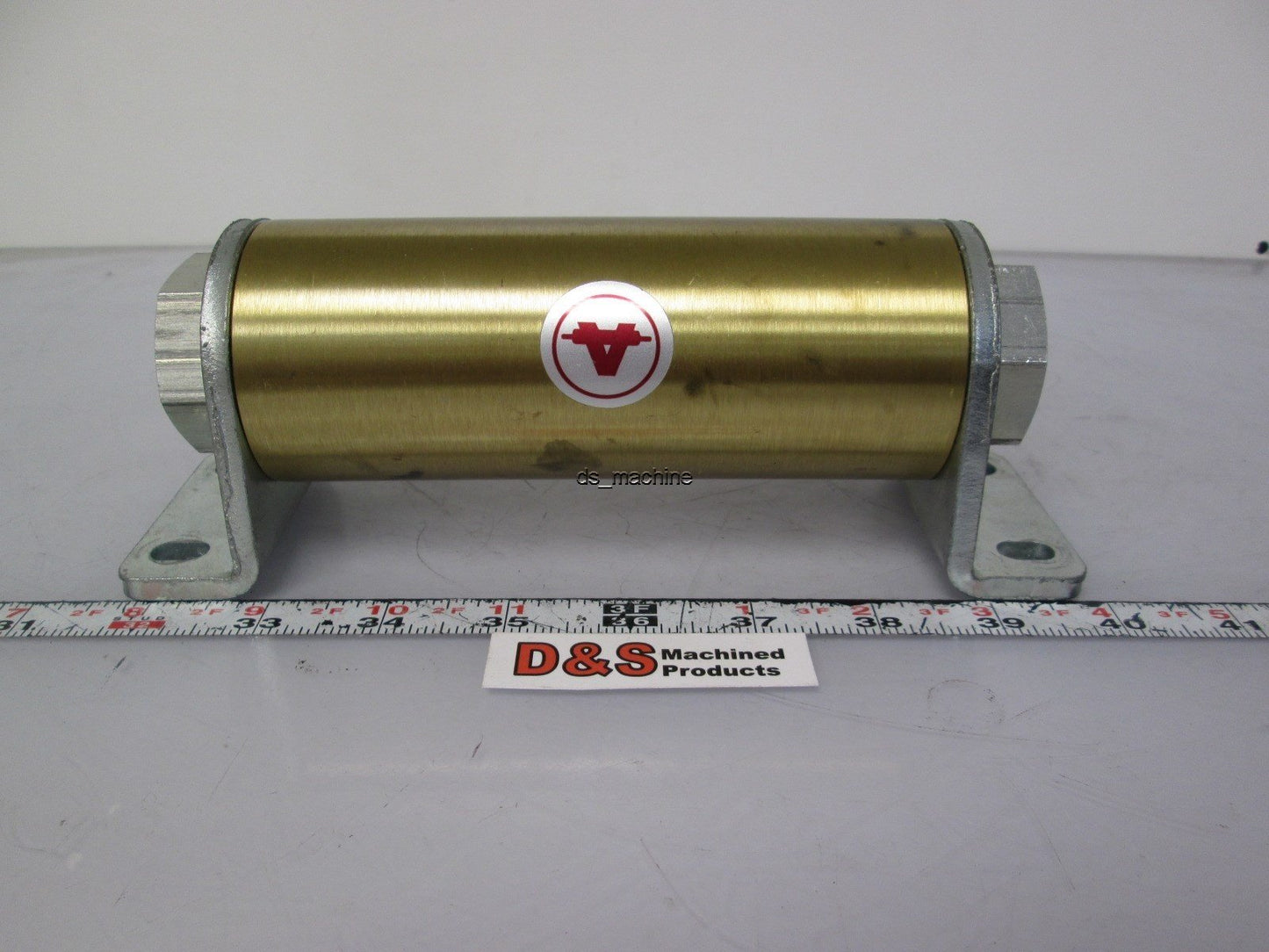 Used AllenAir ACCRV 2X3 J2 M77 Air Cylinder 5 1/2" Length x 2 1/4" OD