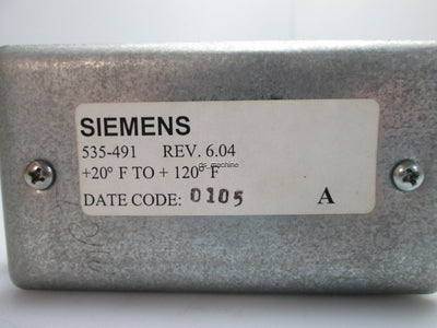 Used Siemens 535-491 Temperature Sensor 18" Sensor Length from Box