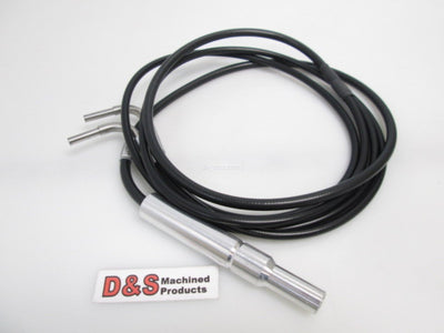 Used OLB1090 REVX3 Bifurcated Fiber Optic Cable, Right-angle Termination, 0.46"-Dia