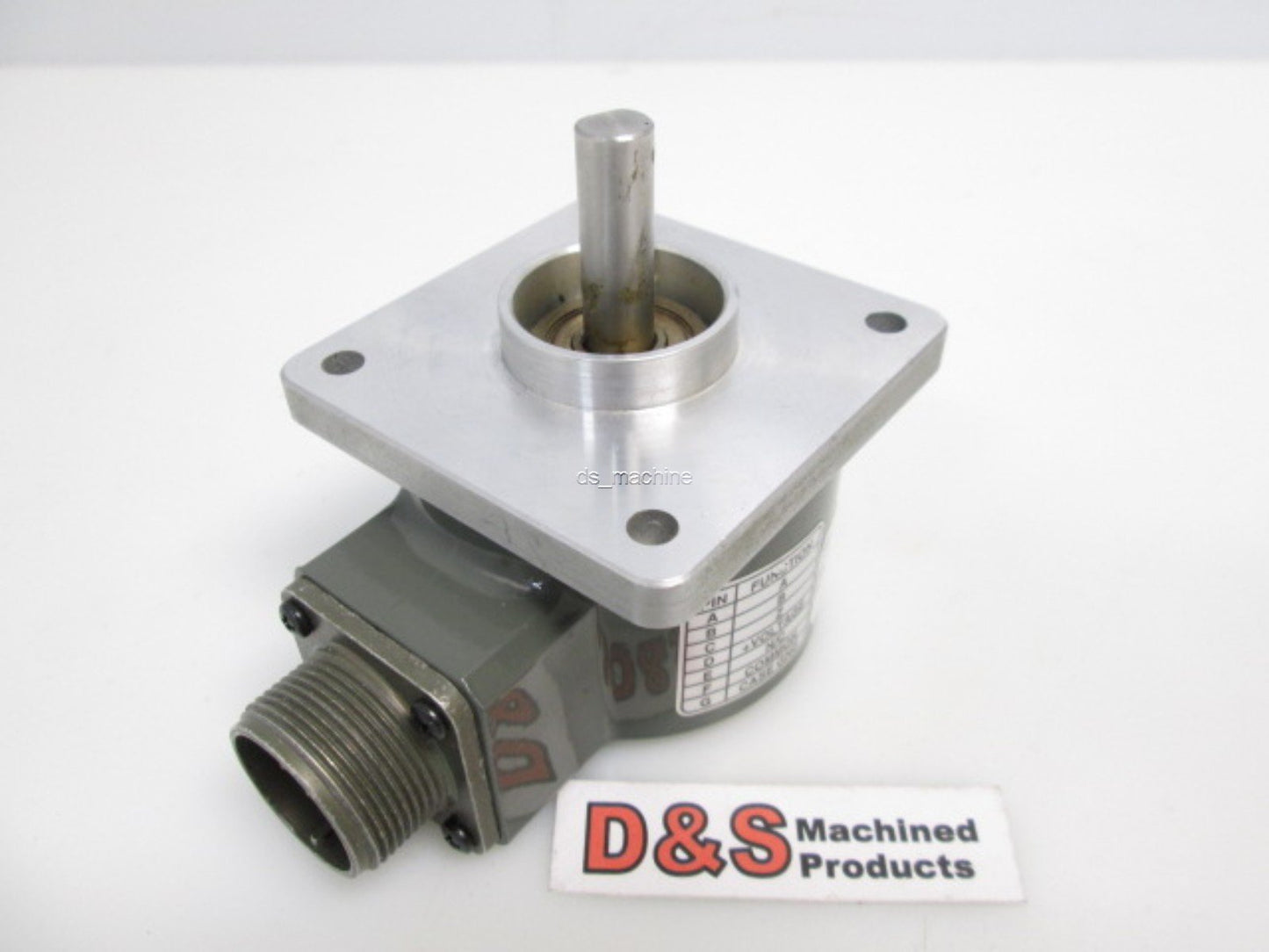 Used Dynapar HA52501606111 Encoder Size 23 3/8" SFT FLNG 5-26V