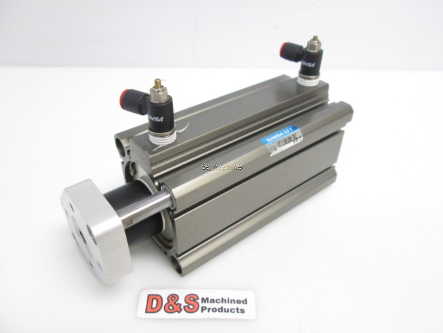 Used Bimba EFT-50100-3EF Pneumatic Cylinder 50mm-Bore 80mm-Stroke
