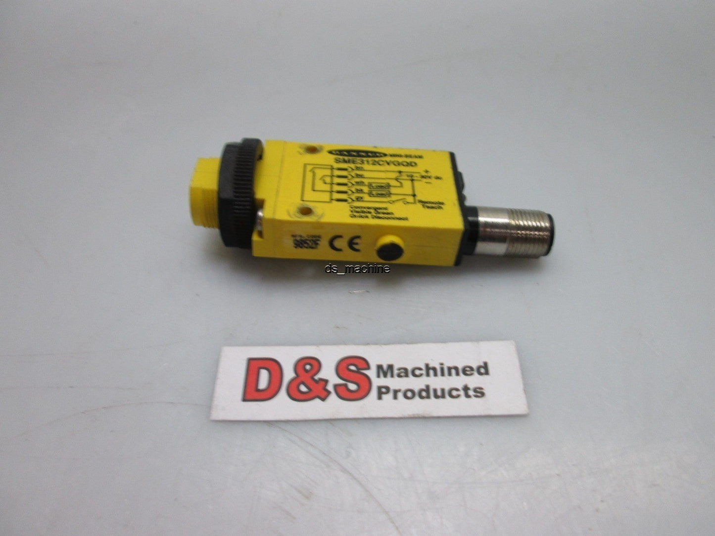Used Banner SME312CVGQD Mini-Beam Expert Visible Green 525nm Convergent