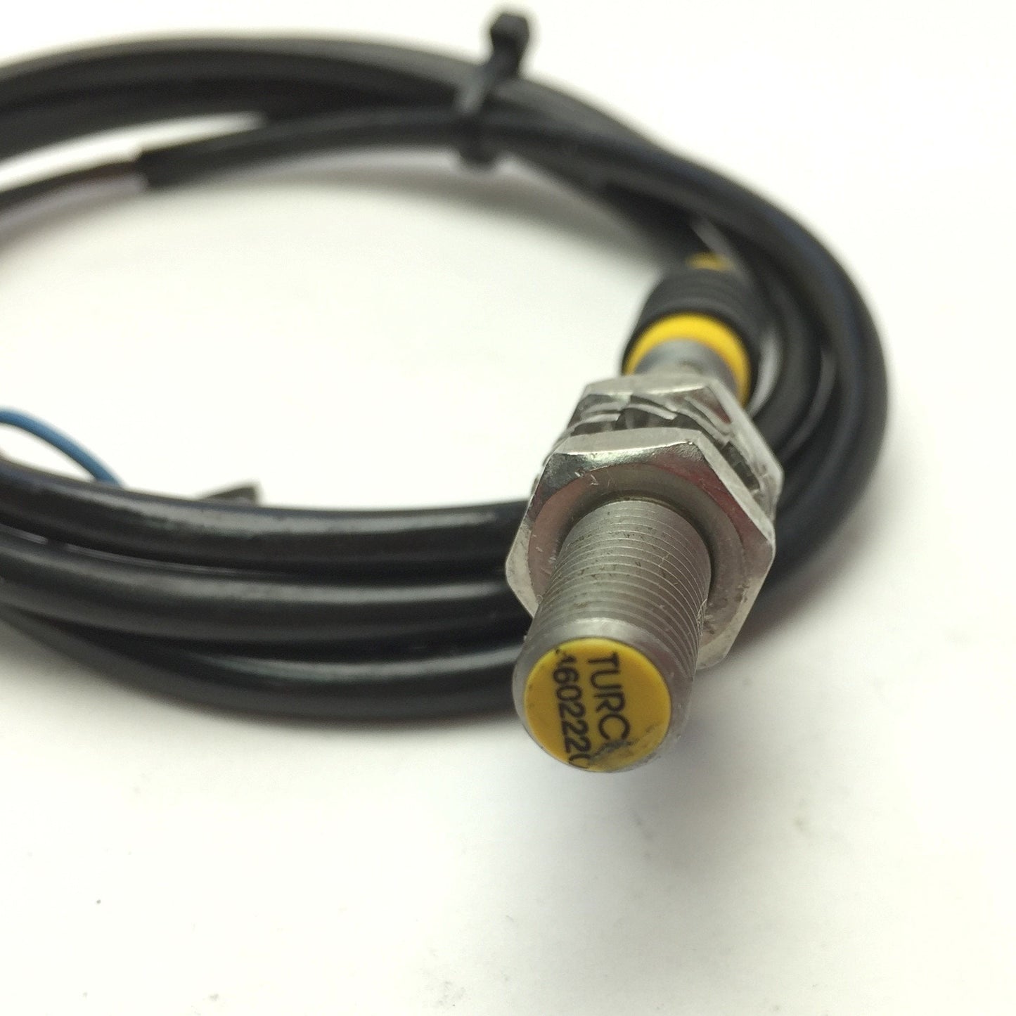 Used Turck BI1.5-EG08-AP6X-V1131 Inductive Proximity Sensor, 1.5mm, 10-30VDC, NO PNP