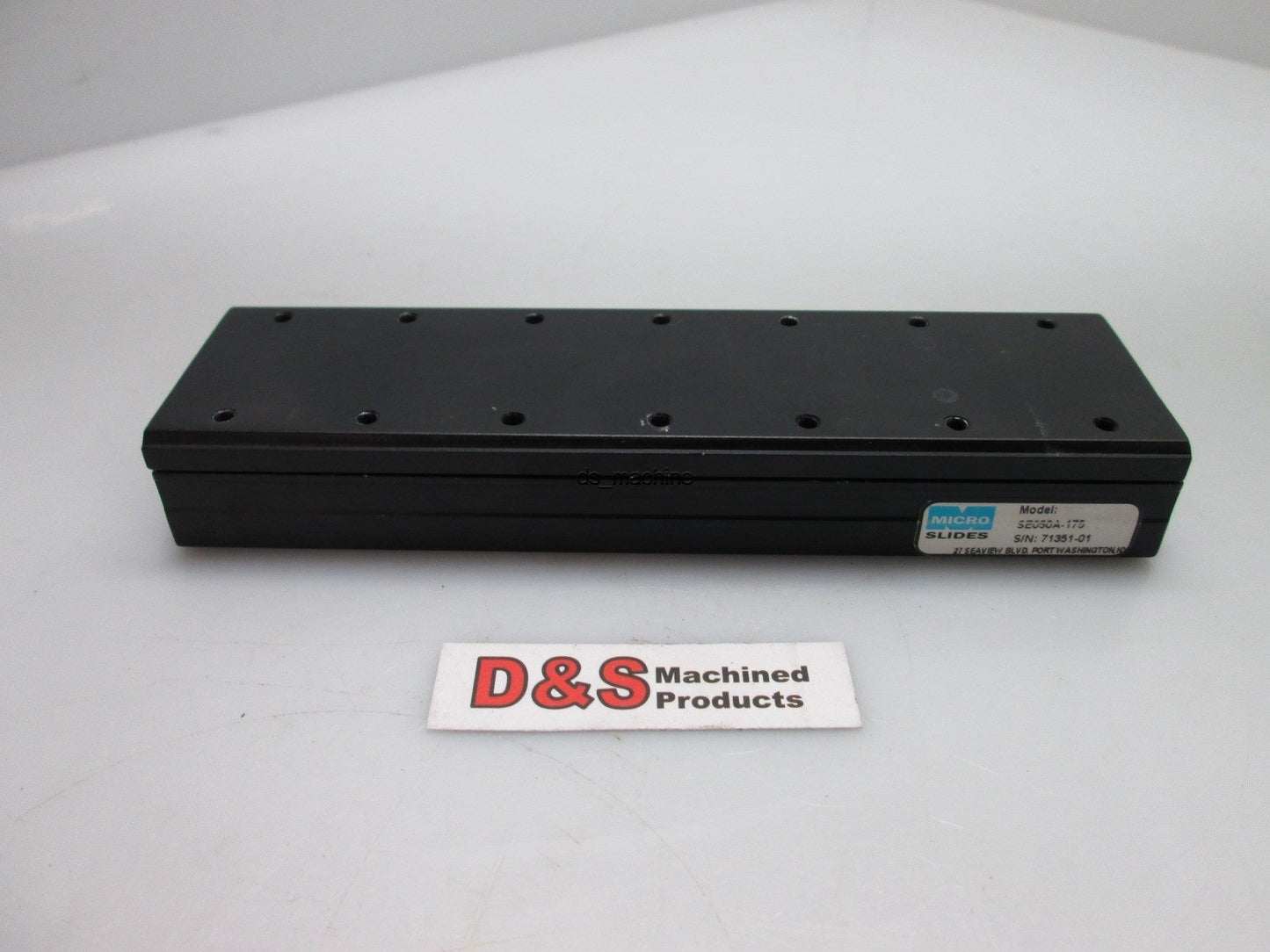 Used Micro-Slides SE050A-175 Extended Travel Slide 75mm Travel