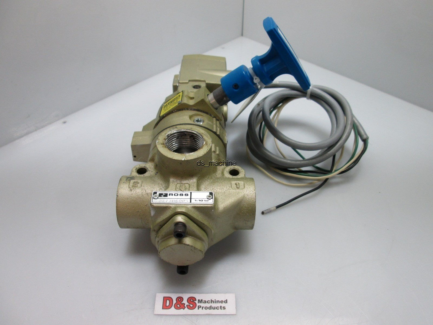 Used ROSS Controls 2773B6085 Pneumatic Energy Isolation Valve 1"NPT
