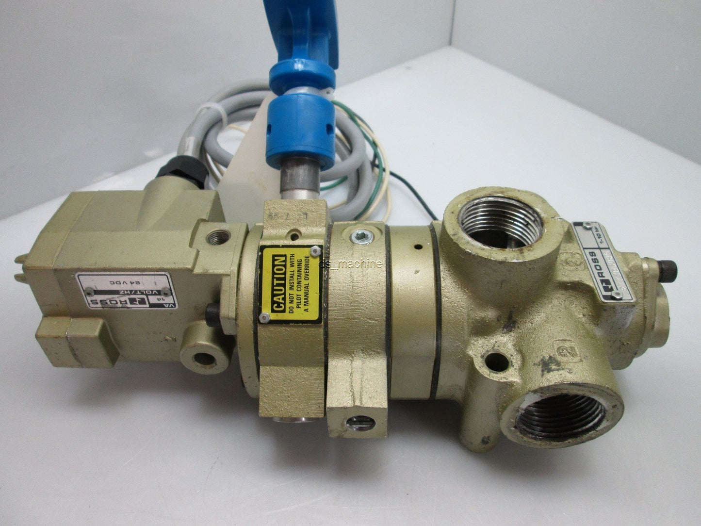 Used ROSS Controls 2773B6085 Pneumatic Energy Isolation Valve 1"NPT