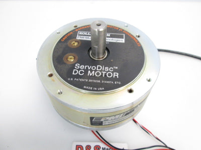 Used PMI Kollmorgen 00-00907-999 ServoDisc DC Motor 0.5" Diameter Shaft