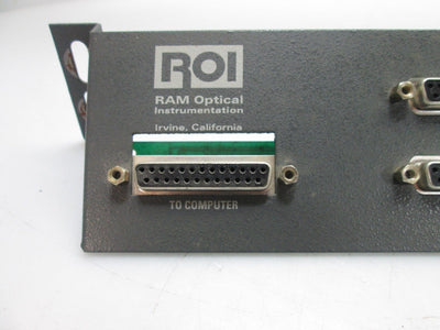 Used Ram Optical Instrumentation 6-Slot Board Panel