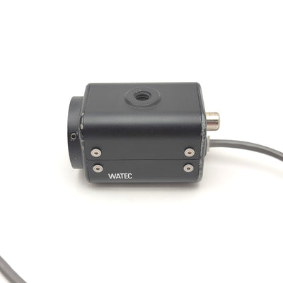 Used Watec WAT-902 1/2" Monochrome CCD Camera, Auto-Iris, Voltage: 12VDC