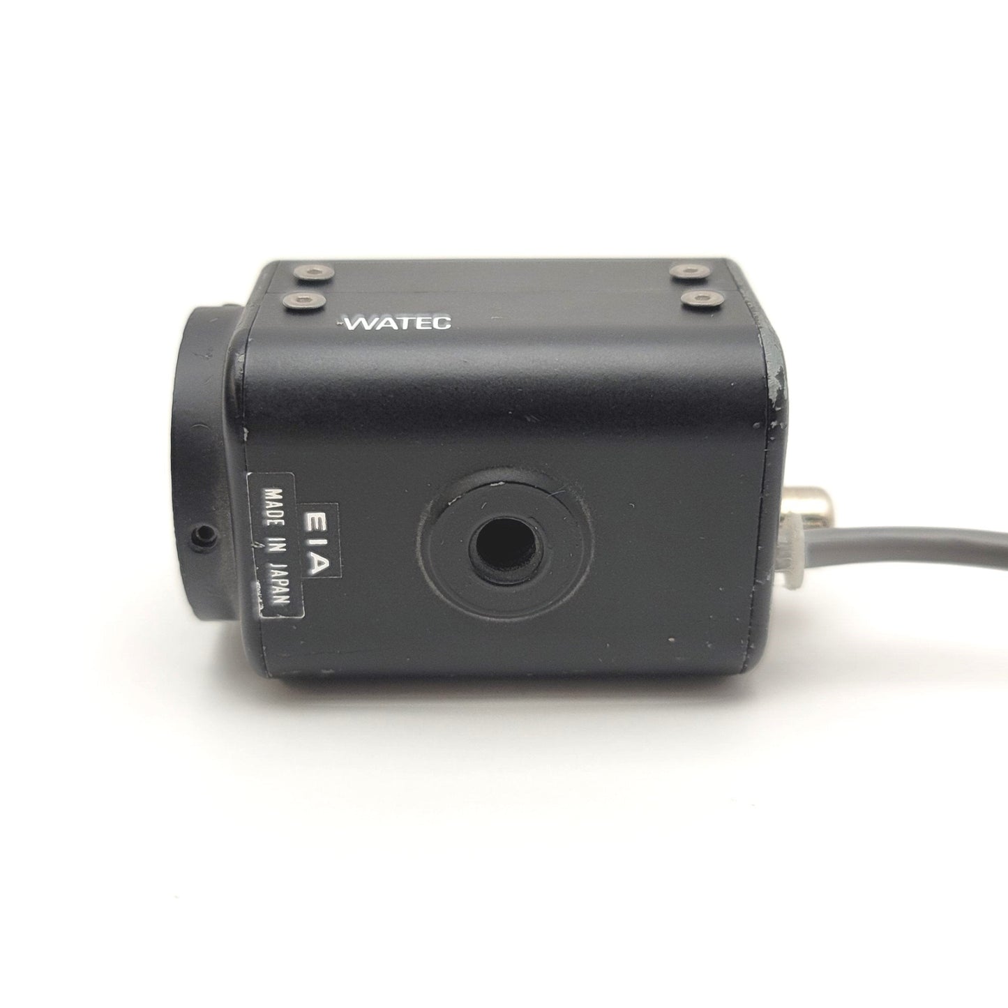Used Watec WAT-902 1/2" Monochrome CCD Camera, Auto-Iris, Voltage: 12VDC