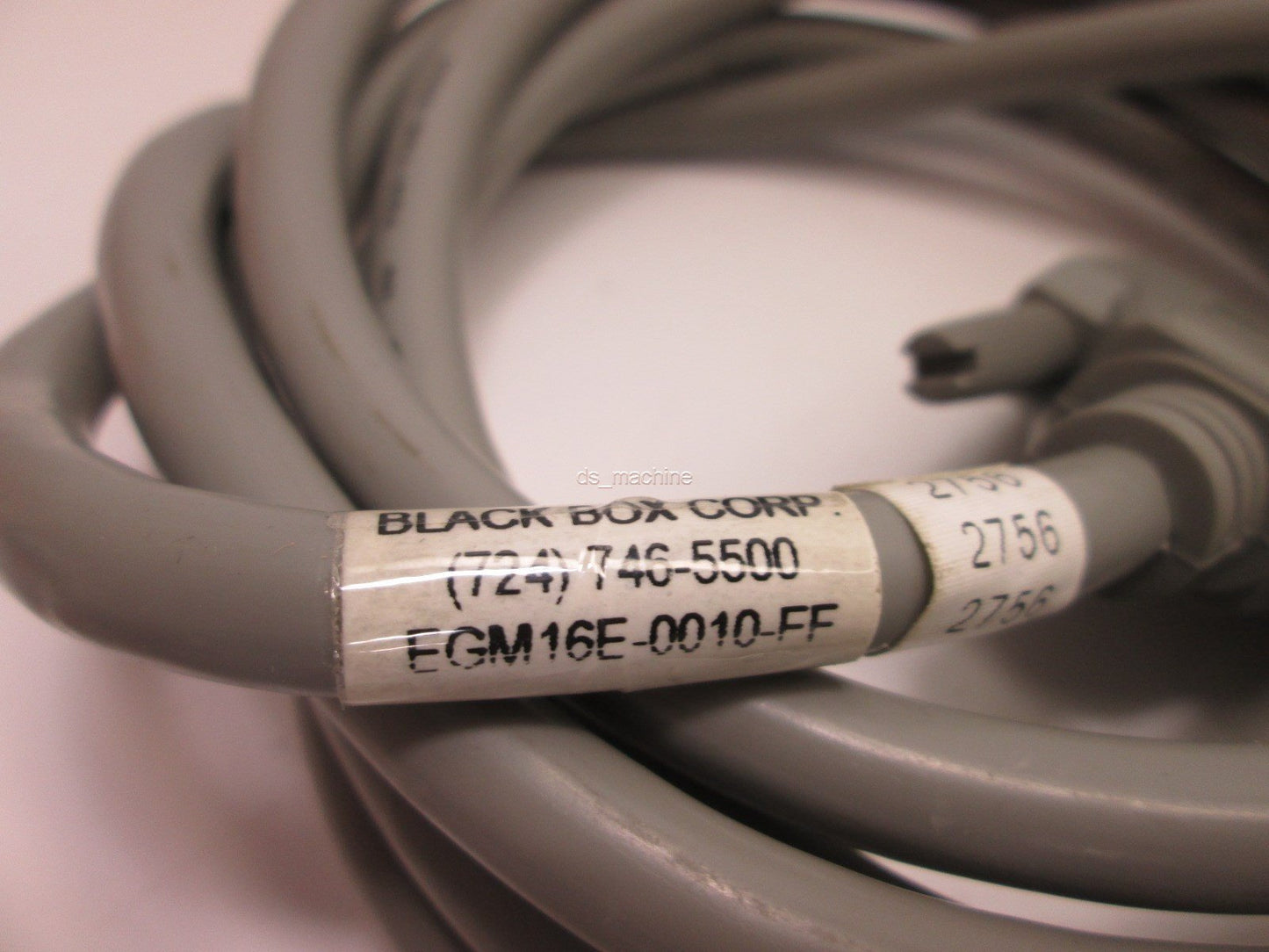 Used Black Box EGM16E-0010-FF Cable, DB15, 7ft