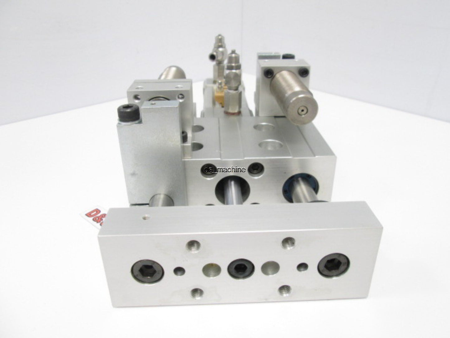 Used PHD SLB74X50 Pneumatic Cylinder with 2 Absorbers