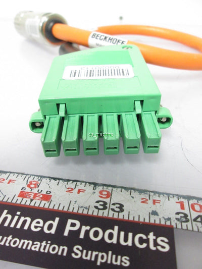 Used Beckhoff AX2000 ZK4000-2111-2006 Motor Cable 0.6m Length for AX2000 Drives