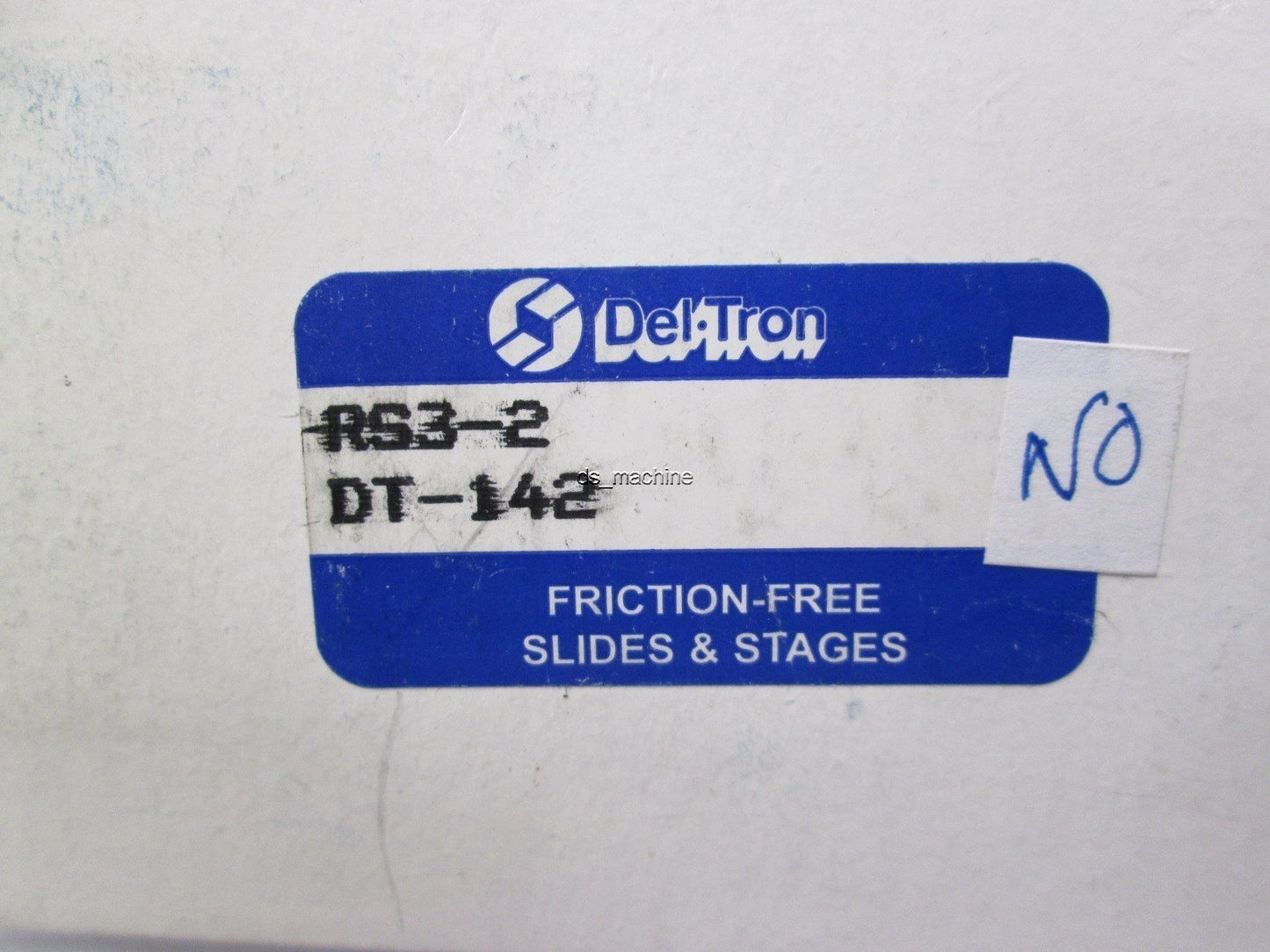 New Del-Tron DT-142 Crossed Roller Linear Slide 2" Travel 352lbs Capacity