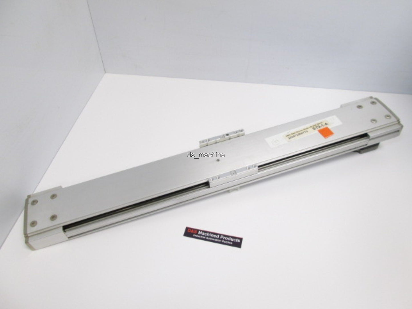 Used SMC LB-26A-2H13 Electric Actuator 400mm (16") Stroke, DC Stepper Motor 1.8 Deg