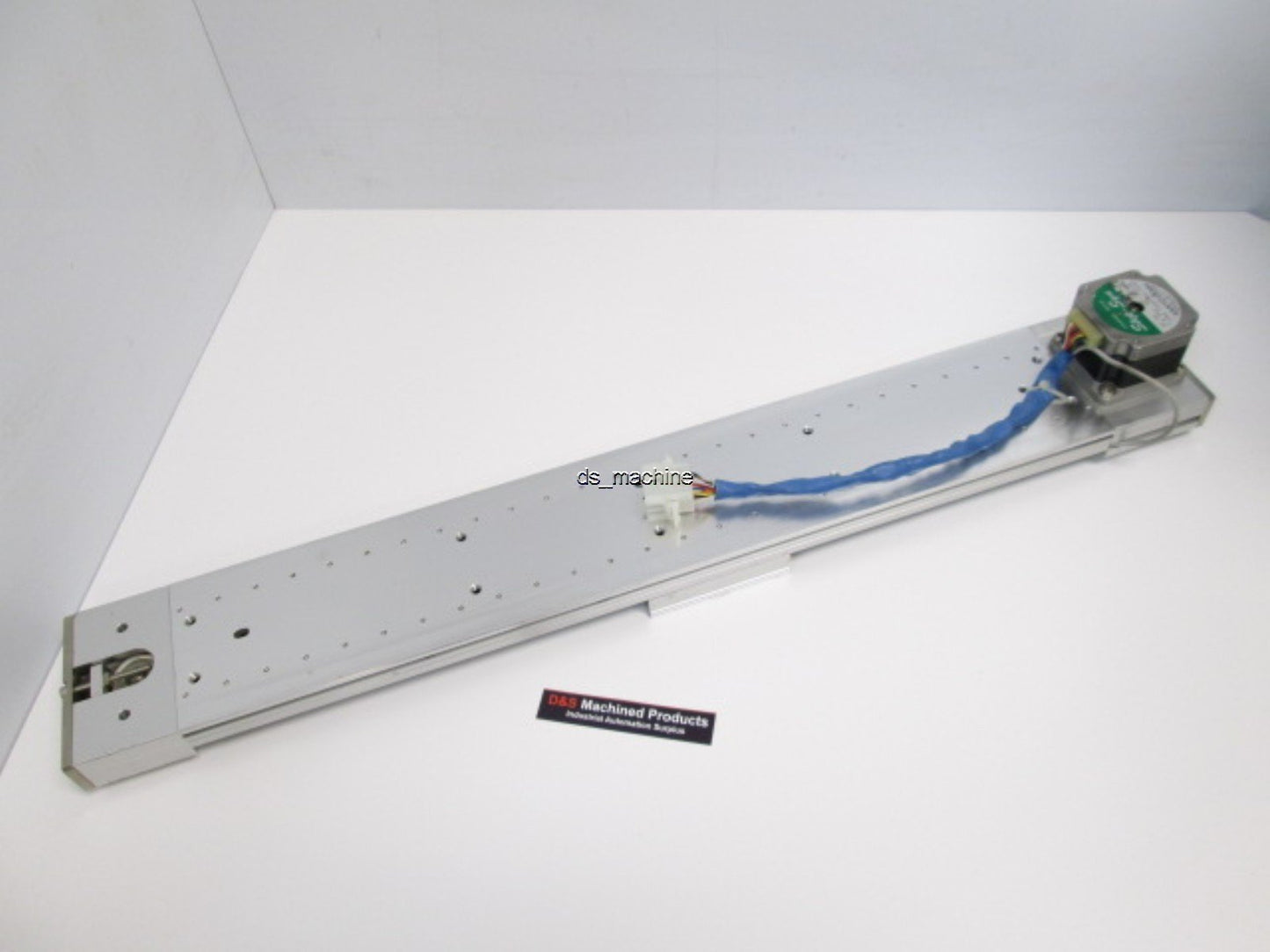 Used SMC LB-26A-2H13 Electric Actuator 400mm (16") Stroke, DC Stepper Motor 1.8 Deg