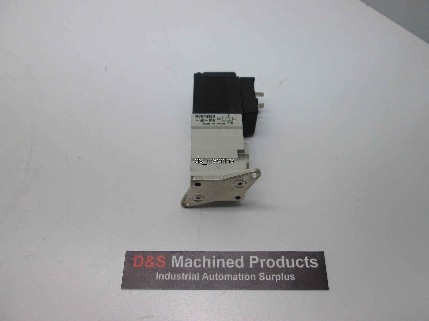 Used SMC NVKF332V-5D-M5 Solenoid Valve 24VDC, *No Plug*