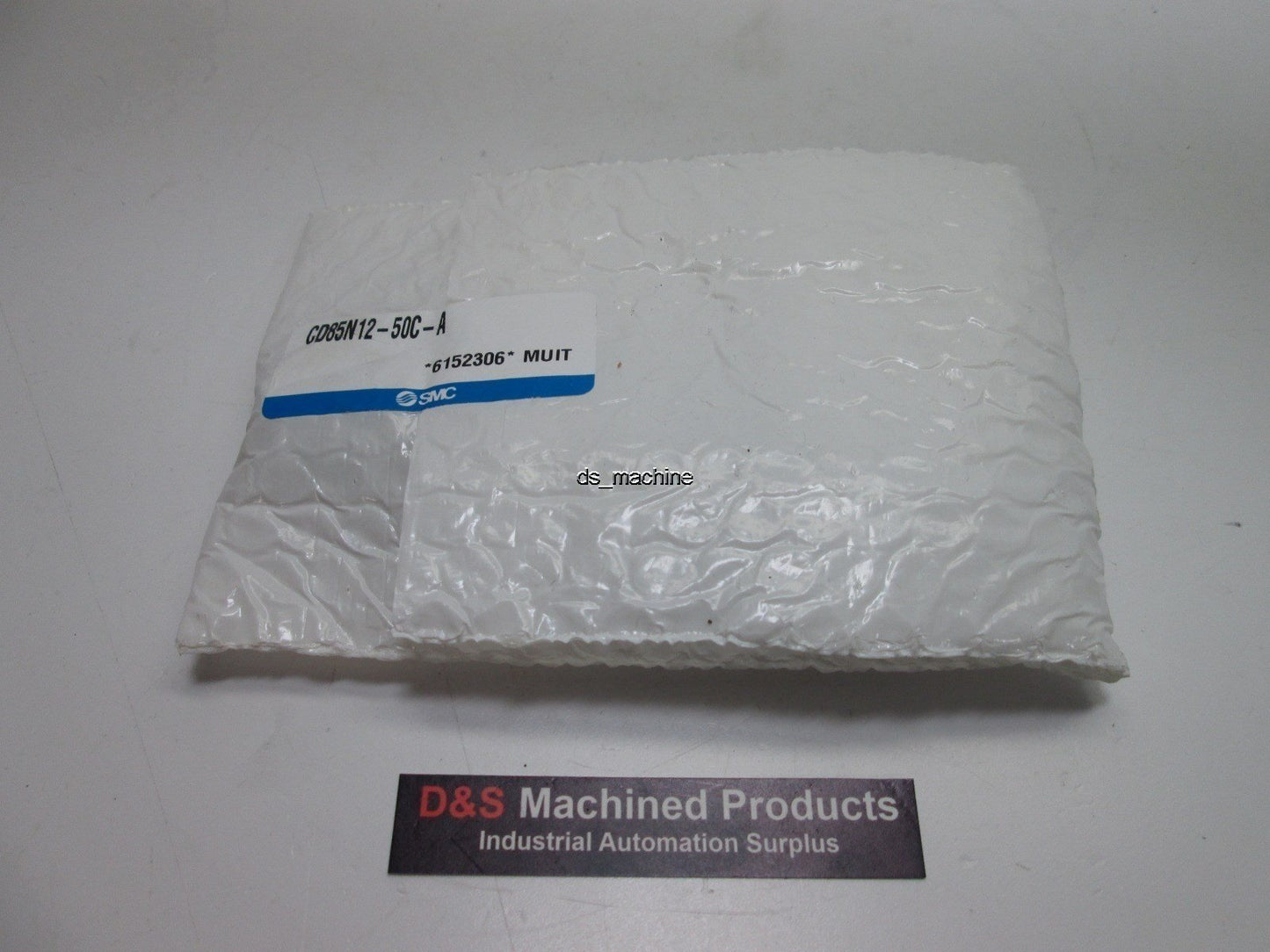 New SMC CD85N12-50C-A Double Acting Pneumatic Cylinder, Bore: 12mm Stroke: 50mm