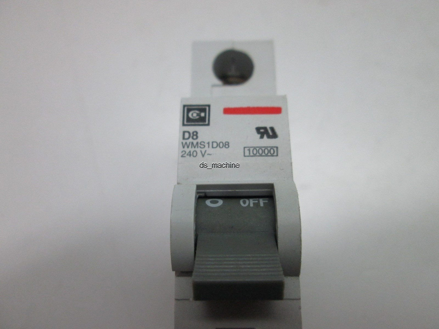 Used Cutler Hammer WMS1D08 D8 Circuit Breaker, 240V, 8Amp