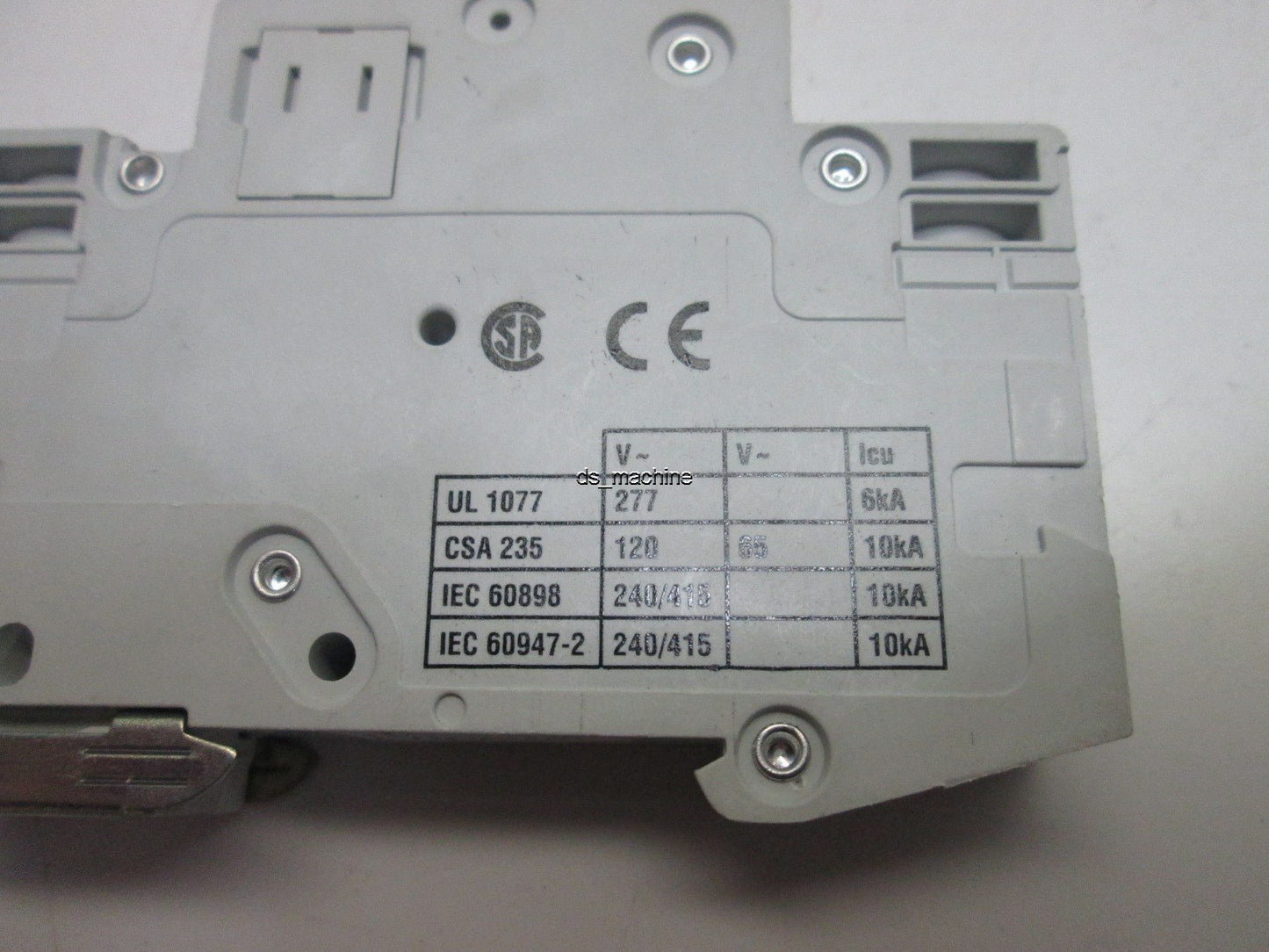 Used Cutler Hammer WMS1D08 D8 Circuit Breaker, 240V, 8Amp