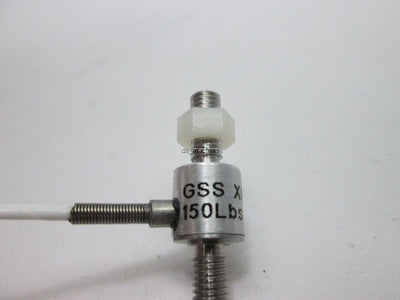 Used GS Sensors XFTC100-M5M-150 Force Transducer, 150lbs Tension, 10VDC
