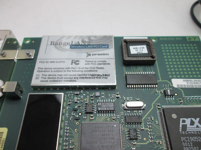 Used Proxim 7110 RangeLAN2 Wireless LAN Adapter PCI Slot OS 95 98 ME 2k NT w/Antenna