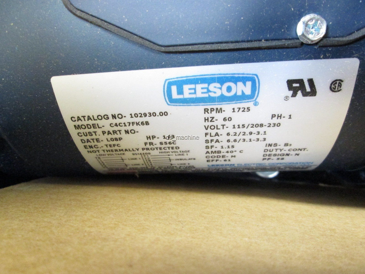New Leeson D3 Pump System 98gal/hr 115/208-230VAC 1PH 1/3HP