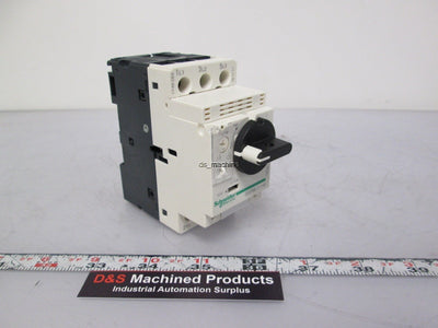 Used Schneider Electric GV2-P05/1-1.6A Manual Motor Starter 3 Pole 1-1.6A 480VAC