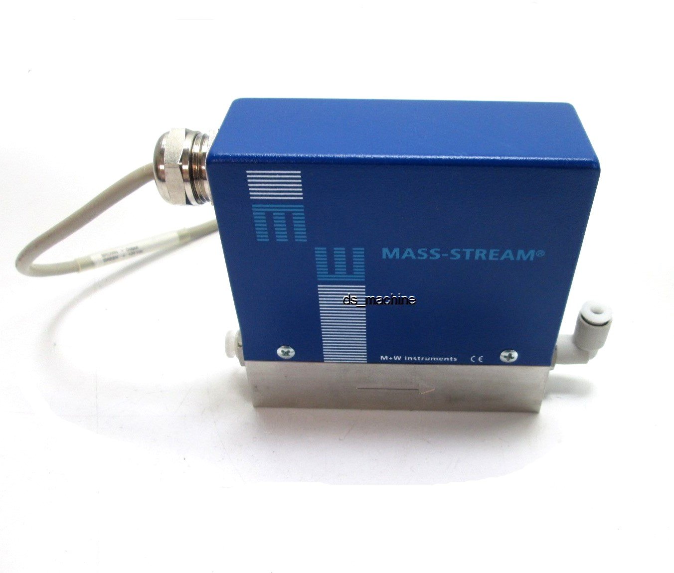 Used M+W Instruments D-6230 Mass-Stream Mass Flow Controller, 50 In/Min, N2 Gas 24VDC
