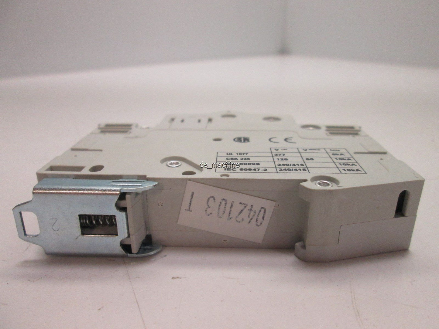 Used Cutler Hammer WMS1D01 D1 1-Pole Circuit Breaker, 1A, 240V