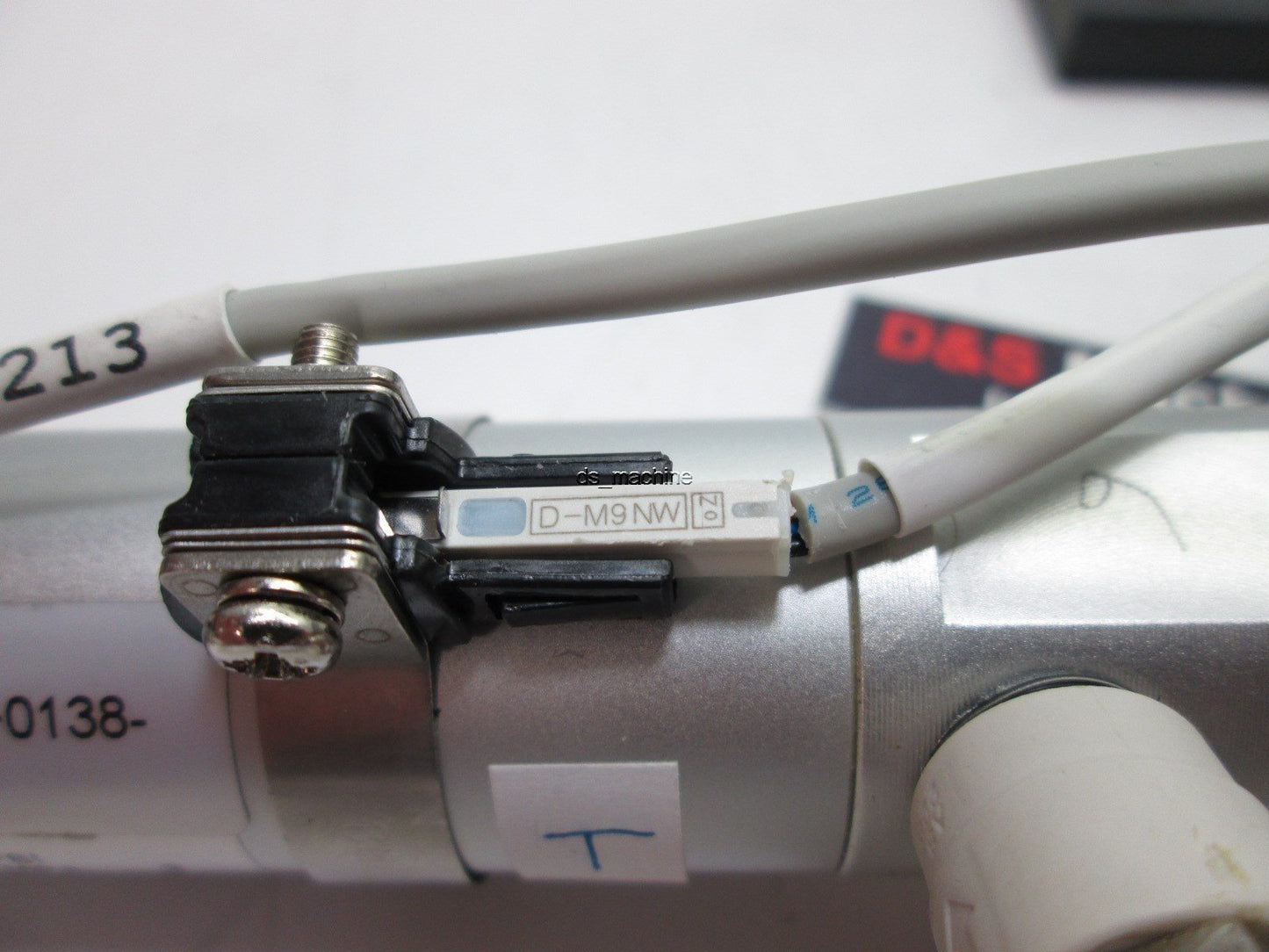 Used SMC NCDGGN20-0075+0138-M9NWM4-XC11 Air Cylinder w/x4 SMC D-M9NW Auto Switches