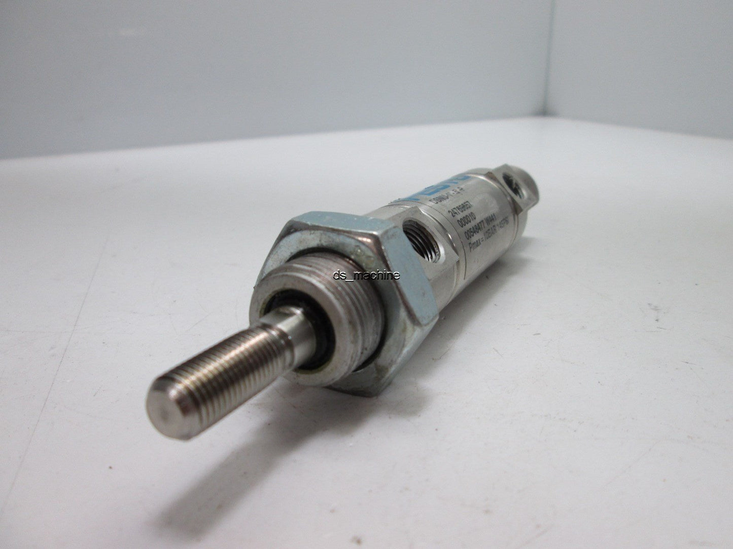 Used Festo DSNU-1"-.5"-P Inch Series Cylinder, 1/2" Stroke, 10Bar/145PSI Pmax