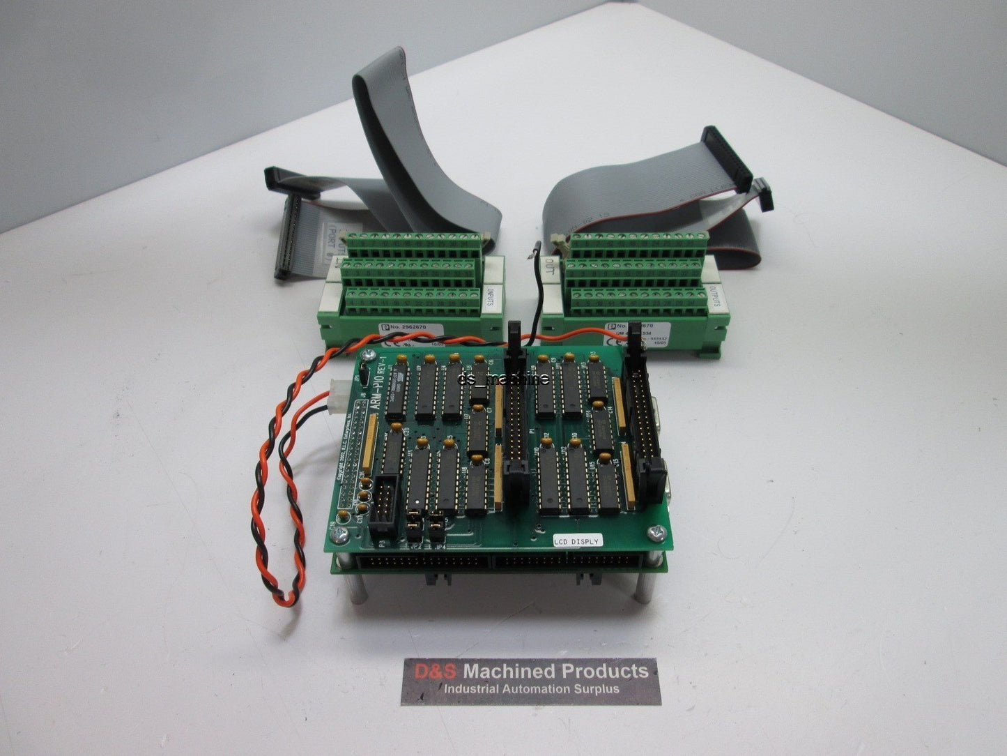Used RLC XScale Minus Rev-4 Embedded CPU, RLC ARM-PIO Rev-1 I/O Board, 2 UM-45-FLKS34