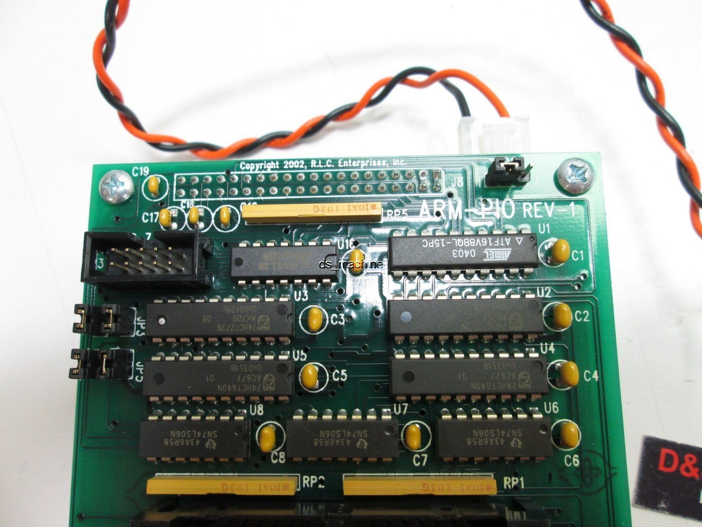 Used RLC XScale Minus Rev-4 Embedded CPU, RLC ARM-PIO Rev-1 I/O Board, 2 UM-45-FLKS34