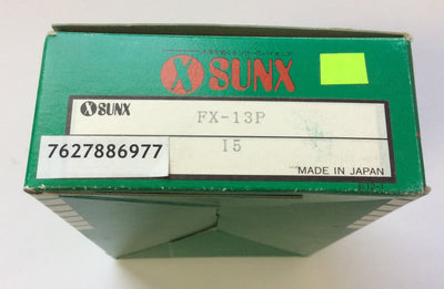New NEW SUNX Fiber Optic Sensor FX-13P I5