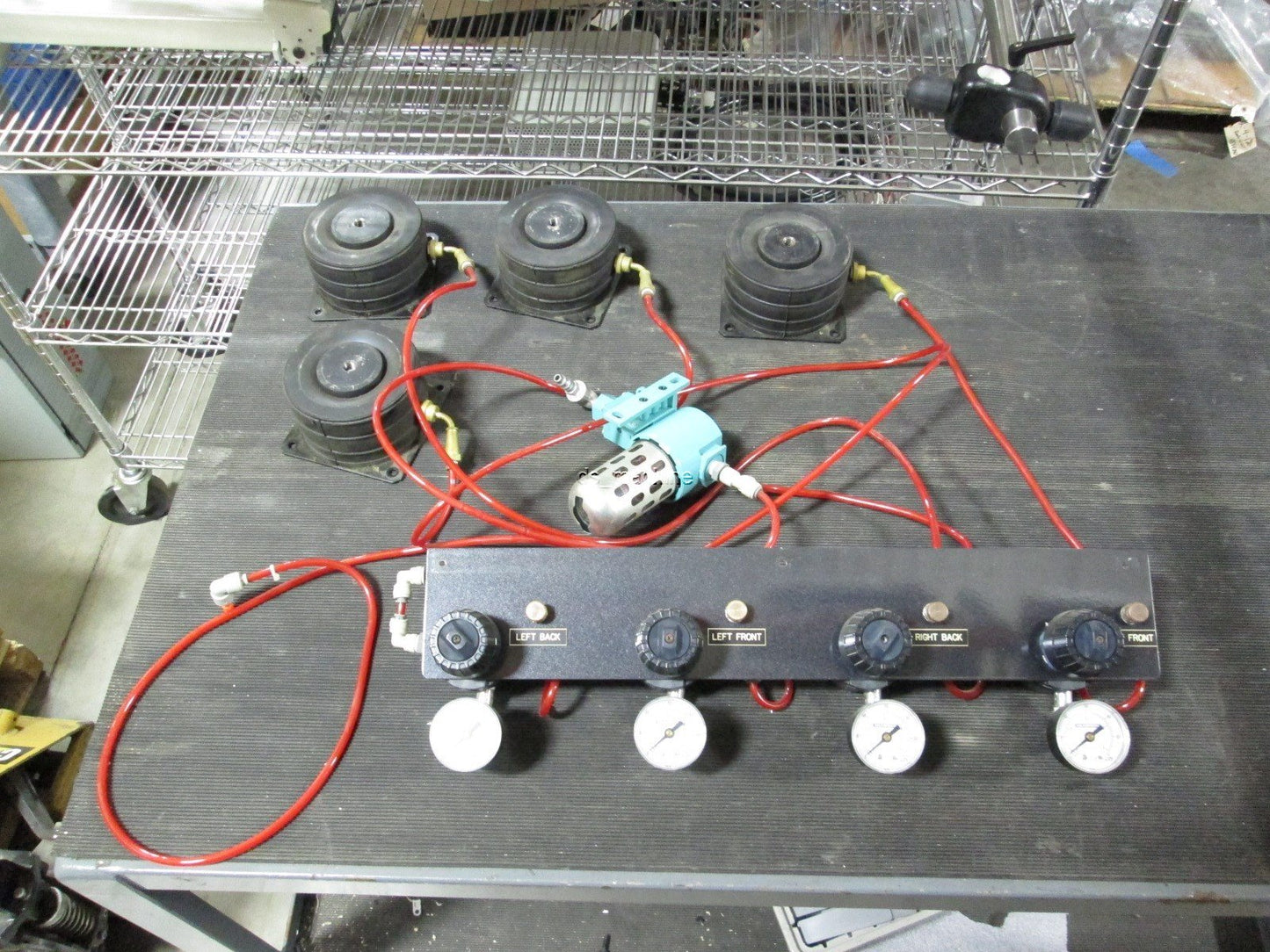 Used Barry Controls SLM-6A Stabl-Levl System 600lbs Capacity 80PSI Maximum Pressure