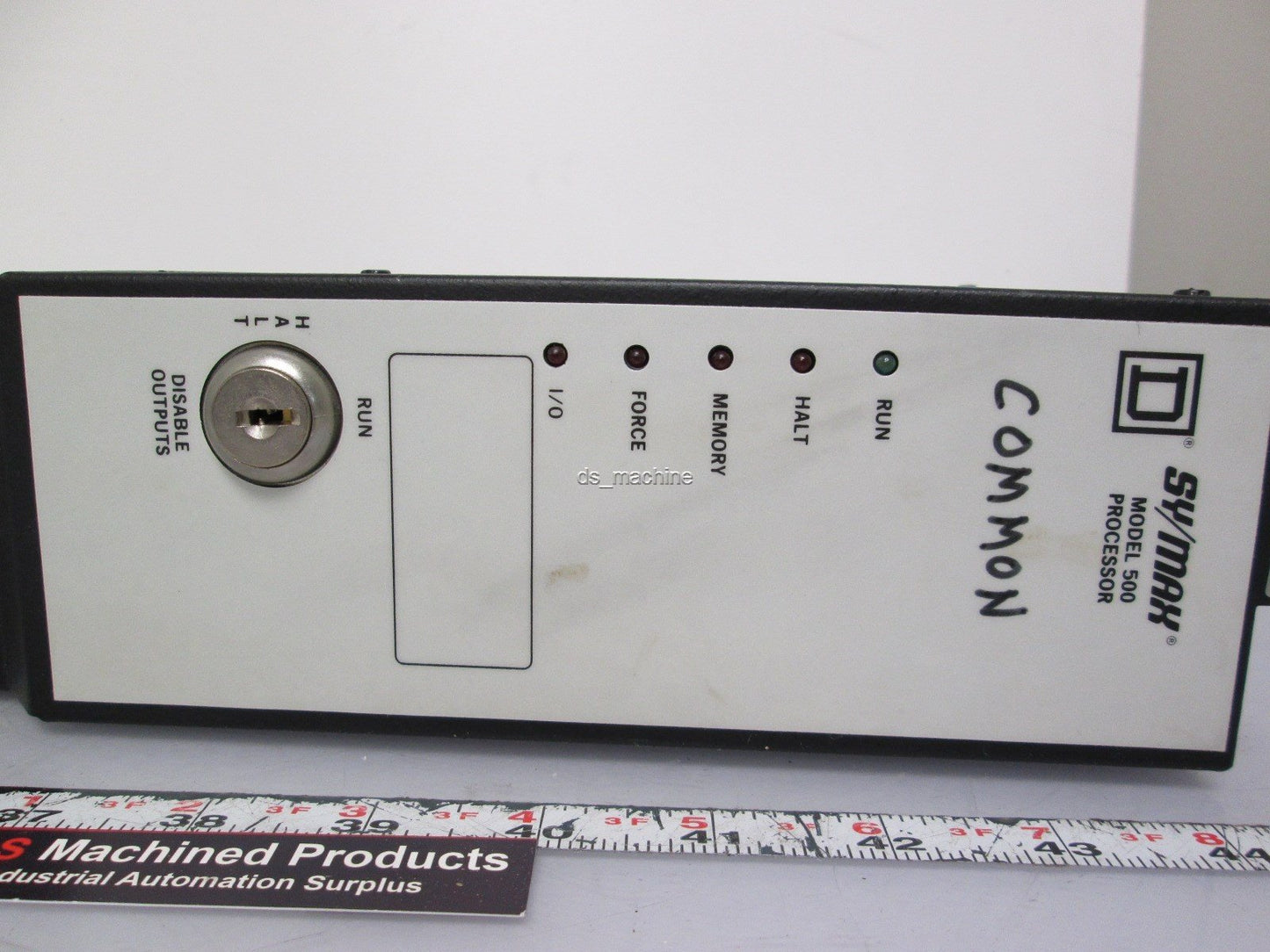 Used Square D 8020 SCP-521 Ser. K Sy/Max Model 500 PLC CPU Processor *No Key*