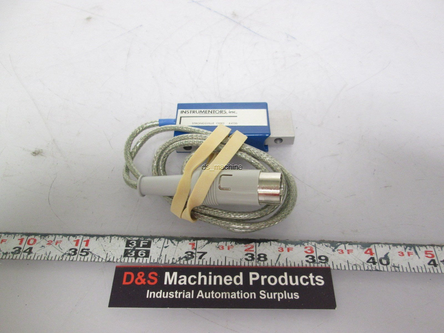 Used Instrumentors MB-5-5 Force Transducer 5 lbf Capacity 3mV/V Output 10VDC Exci