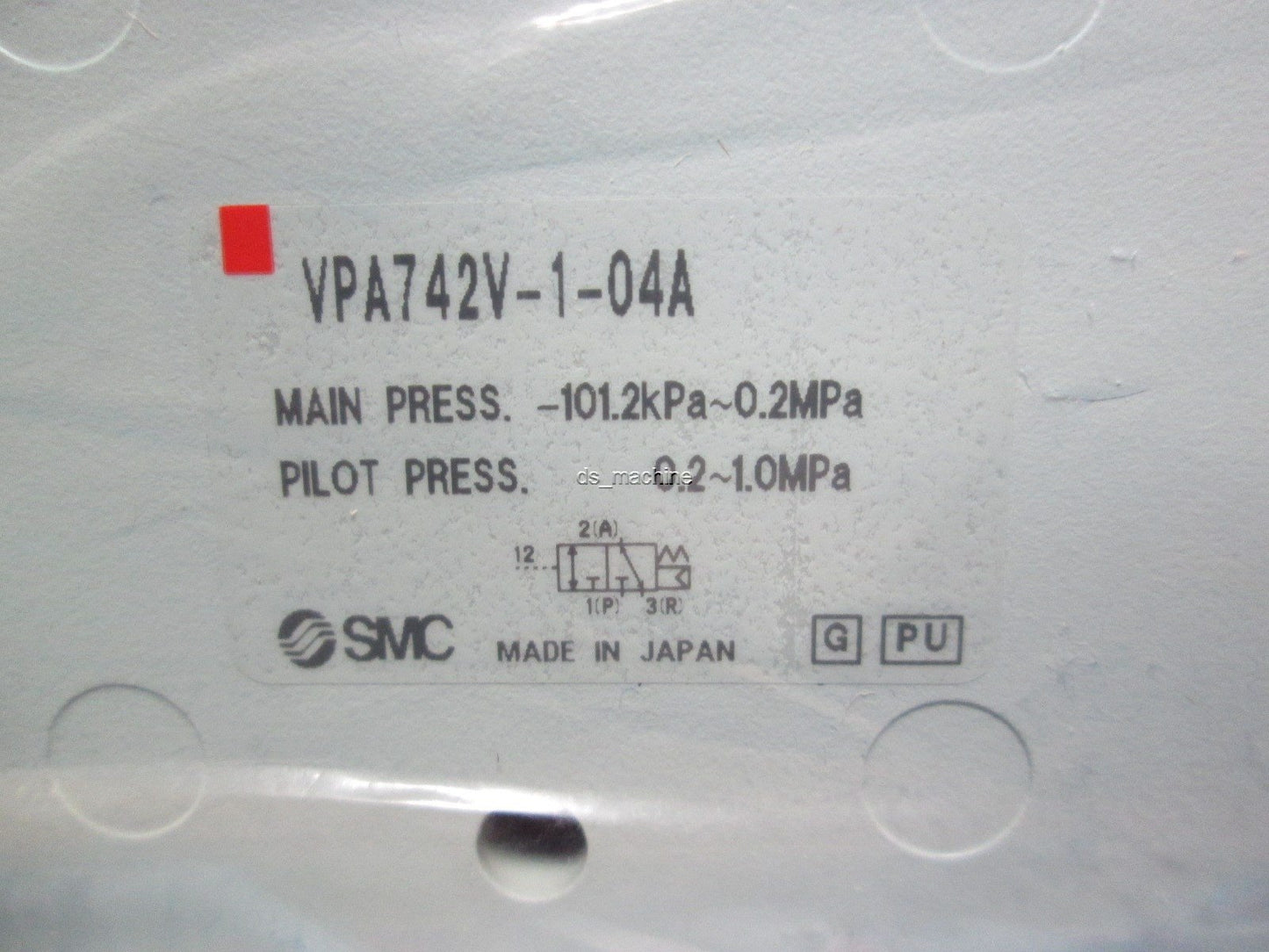New SMC VPA742V-1-04A Vacuum Solenoid Valve 1/2" Port NC -100kPa to 0.2MPa