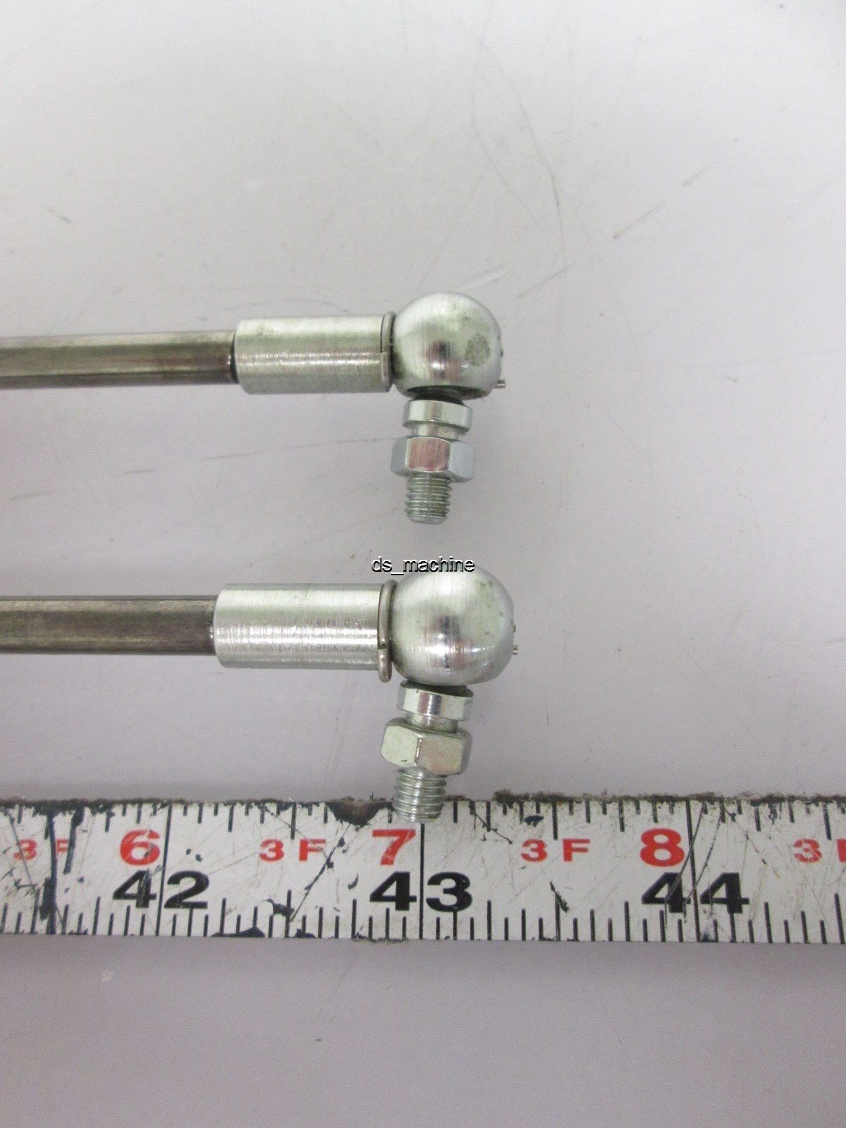 Used Lot of 2 ACE AGS15-100-CC-V-400 Gas Spring 15mm Body 100mm Stroke 400N Force