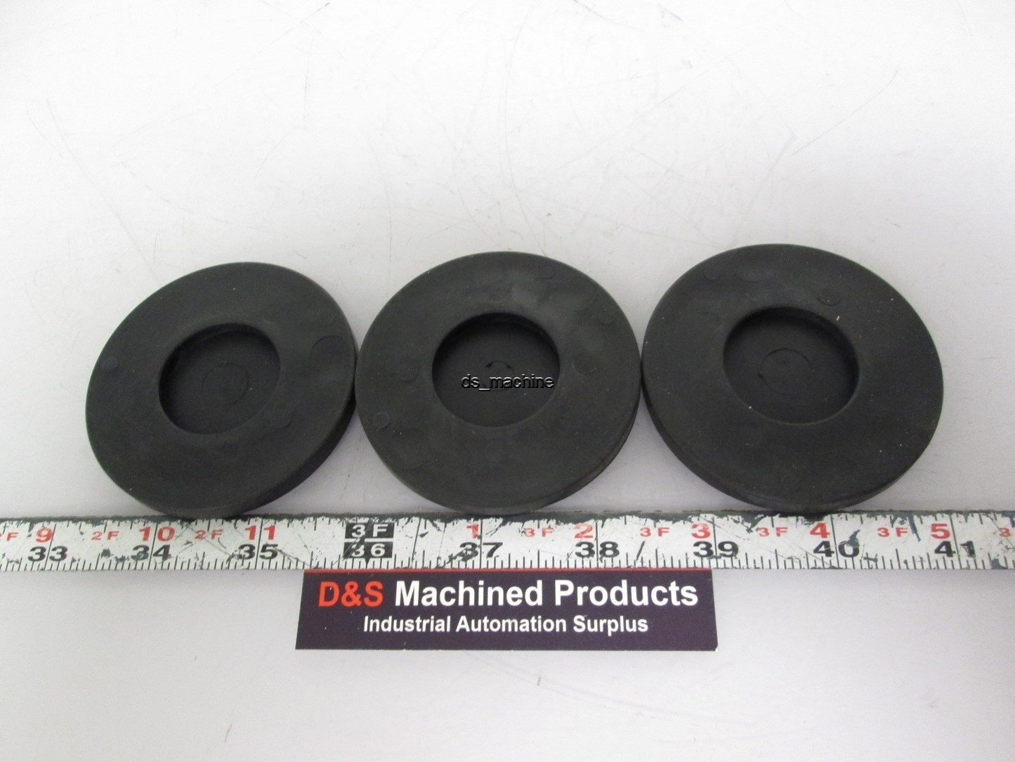 New Lot of 3 New Fath 098AG080 Anti-Slip Pads for Pivot Feet 80mm Diameter