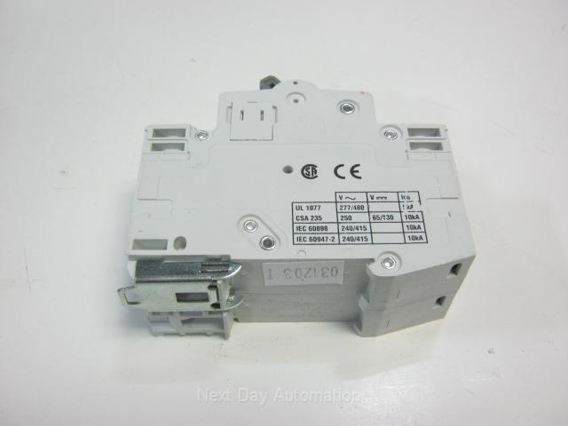 Used Cutler-Hammer WMS2C13 Circuit Breakers 13A 2 Pole 415VAC DIN Mount