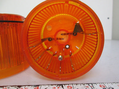 New Lot of 2 Telemecanique XVAC351 Light Stack Lens Amber