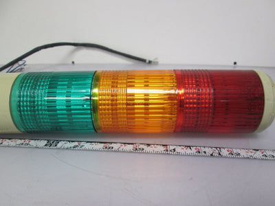 Used Patlite SEB-D Stack Light Tower 24VAC/DC 1.5W Red Amber Green w/ Sounder