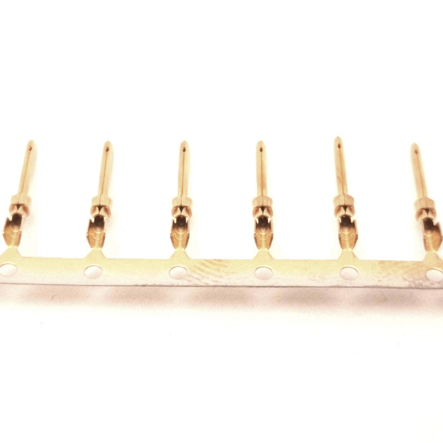 New – Open box Lot of 200 TE 205202-2 D-Sub Crimp Connector Pins Male Size 20 20-24AWG Gold