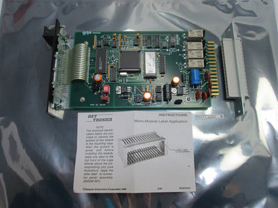 New Det-Tronics R8471 Oxygen Gas Controller Card 24VDC R8471-C3007